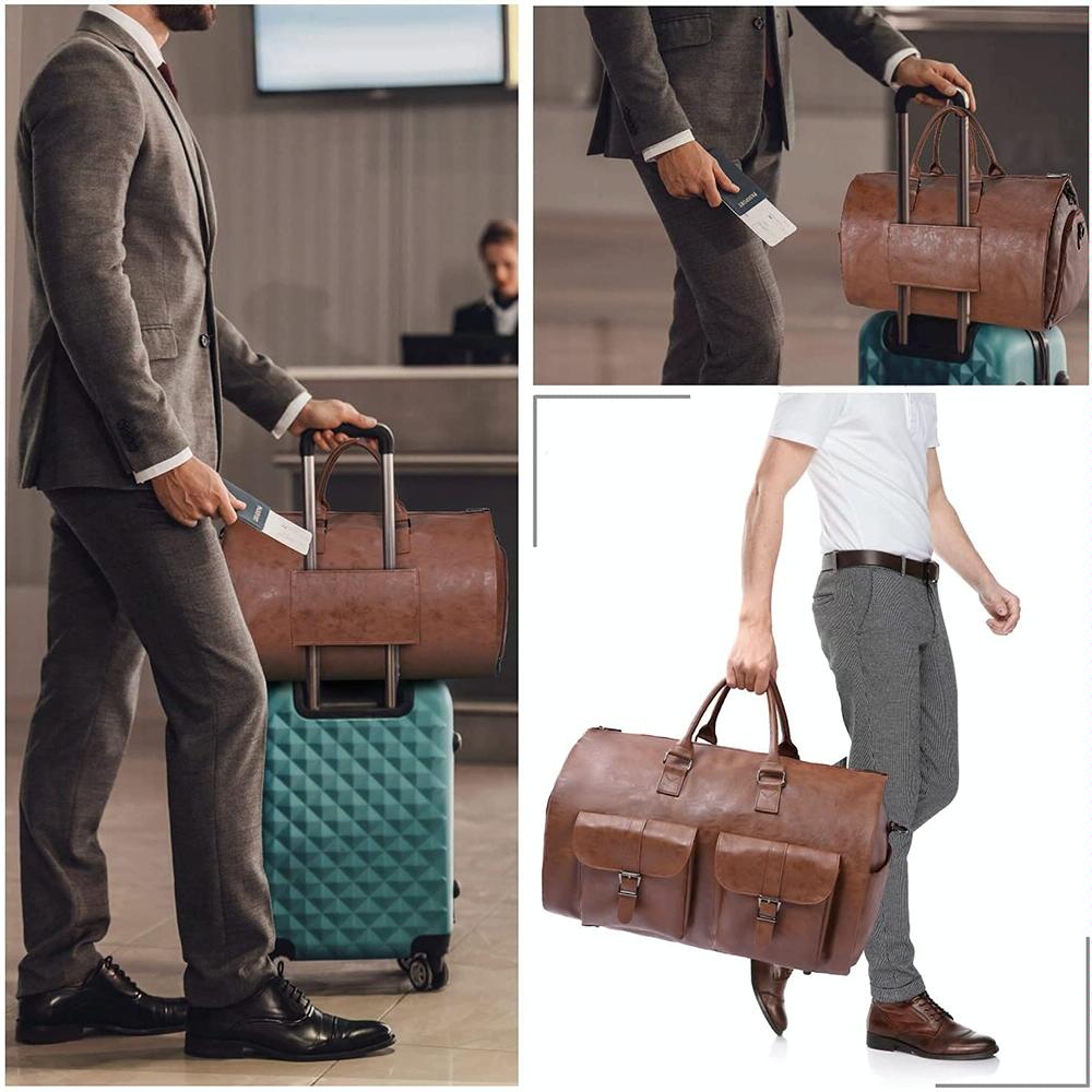 Compact Duffel Bag with Shoe Storage