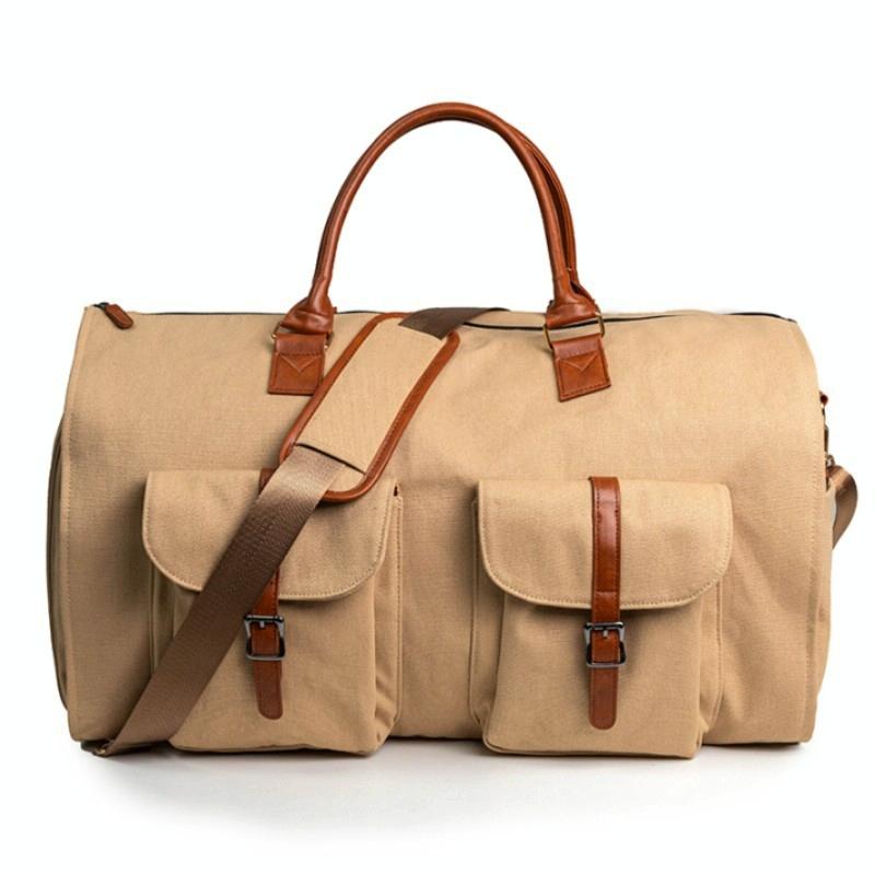 Compact Duffel Bag with Shoe Storage