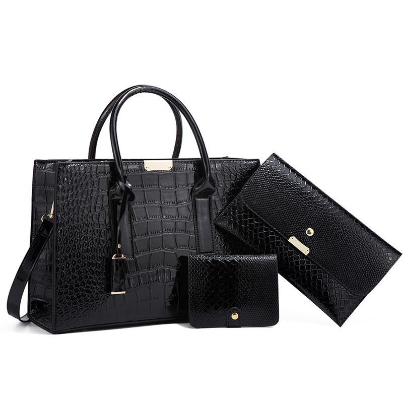 Snakeskin Diagonal Handbag