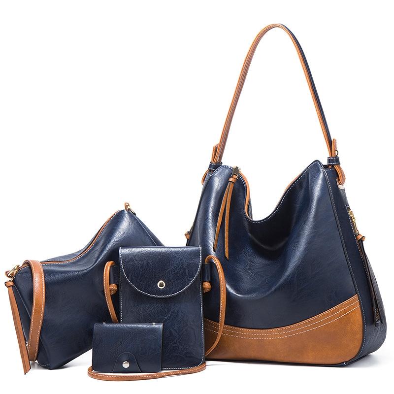 4 in 1 Diagonal Handbags Set