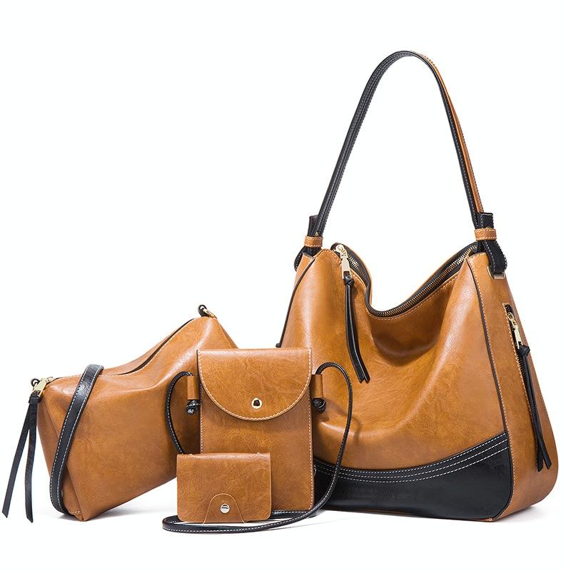 4 in 1 Diagonal Handbags Set