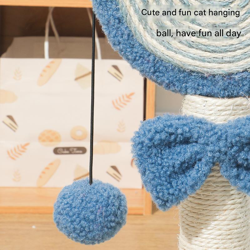 Mushroom Cat Scratching Post - Anti-Slip, No Debris
