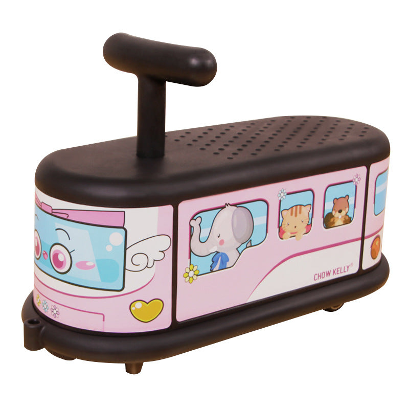 Quiet Ride Twist Car for Toddlers - Fun Wiggle Ride-On