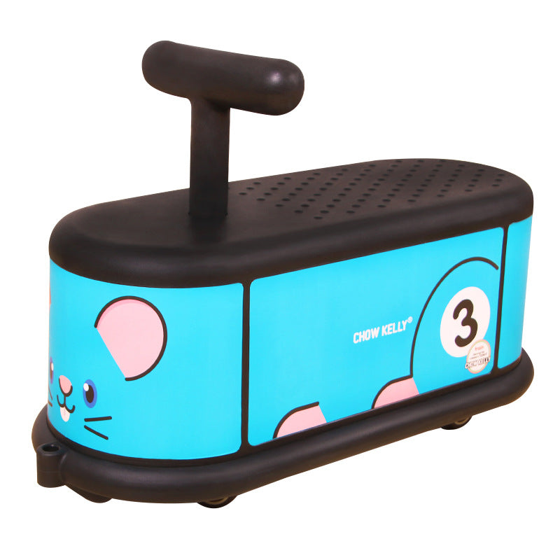 Quiet Ride Twist Car for Toddlers - Fun Wiggle Ride-On