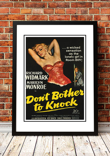 Marilyn Monroe Framed Movie Poster - A2 Size