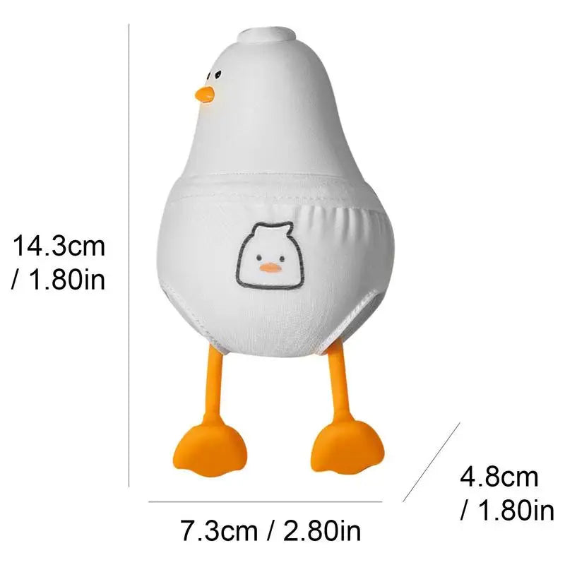 Duck-Shaped Rechargeable Hand Warmer & Power Bank - 4000mAh Multifunctional Portable Heater