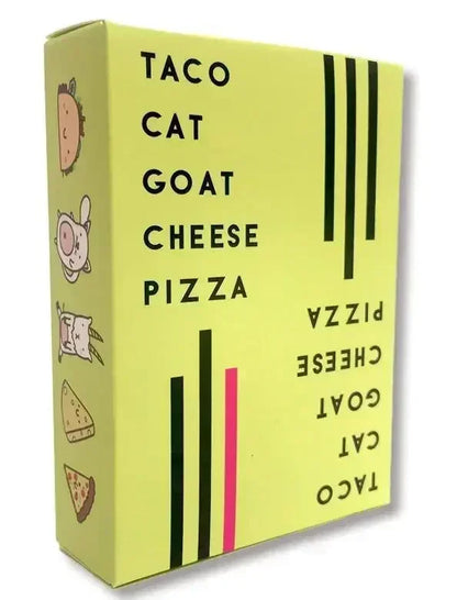 Taco Cat Goat Cheese Pizza Playing Cards - 6 Styles of Funny Party Games for Couples, Friends, and Family