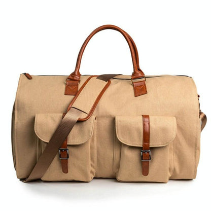 Compact Duffel Bag with Shoe Storage