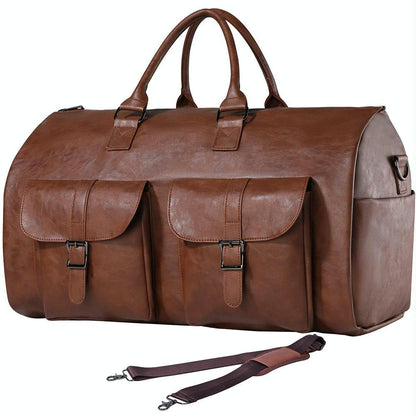 Compact Duffel Bag with Shoe Storage