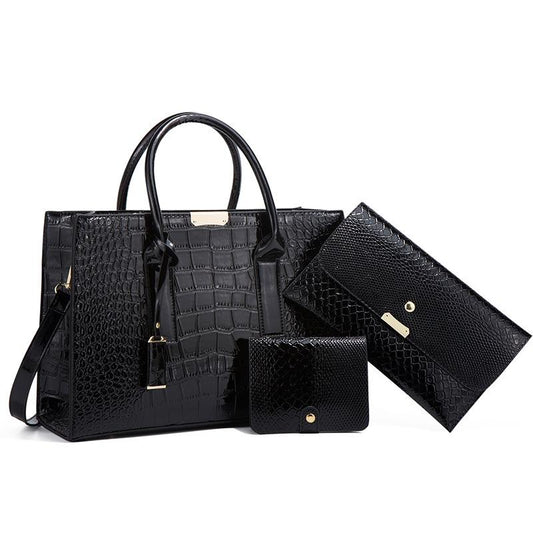 Snakeskin Diagonal Handbag