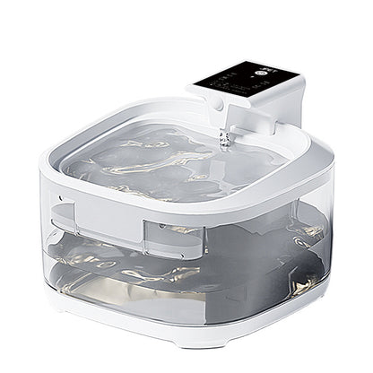 4.5L Smart Pet Water Fountain with Digital Display and Charging Cable