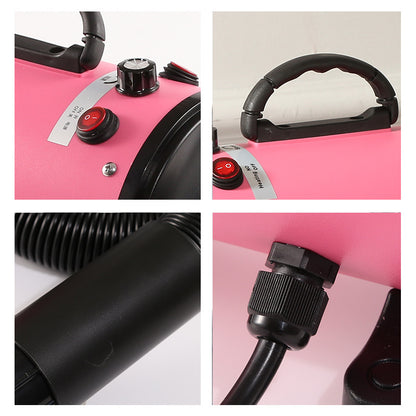 Powerful Pet Hair Dryer with Multiple Nozzle for Dogs and Cats