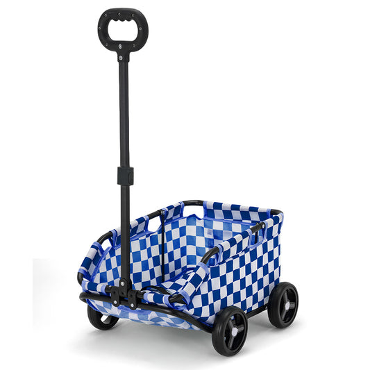Foldable Pet Travel Wagon for Small Dogs