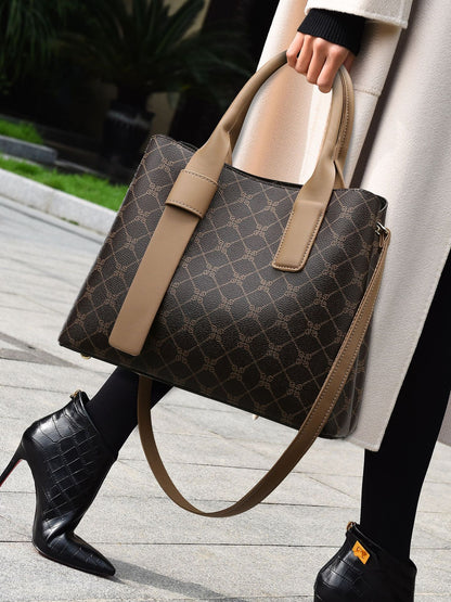Retro Fashion Handbag - Elegant Tote